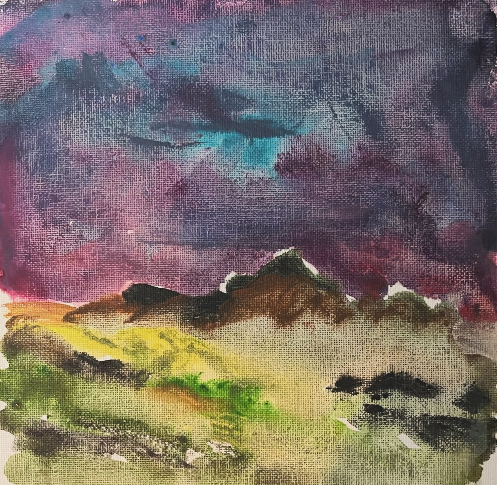 Farbminiaturen/freies Malen