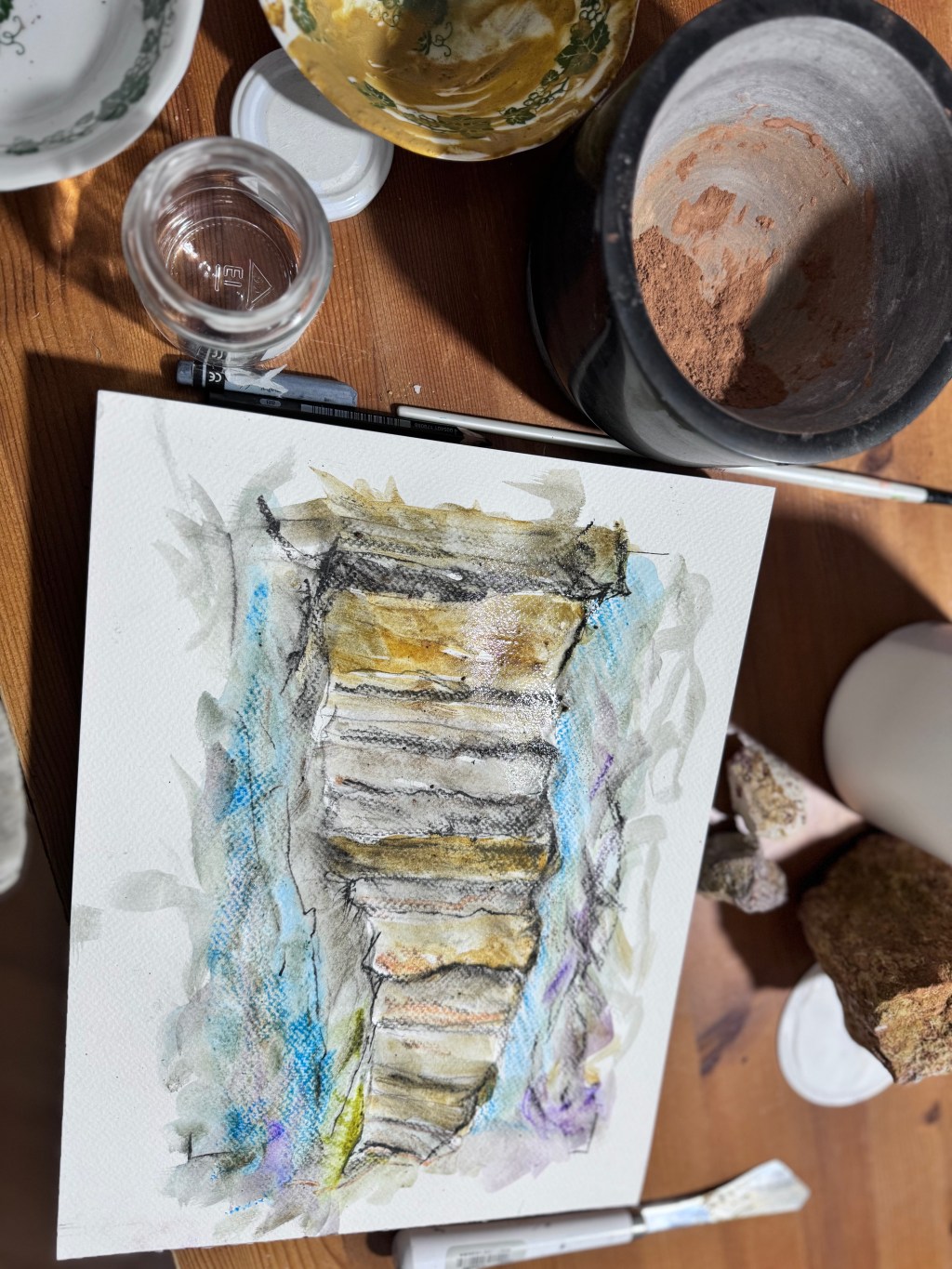 Kursangebot:  Malen mit&nbsp;Naturfarben